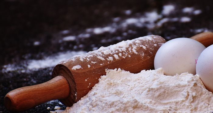 Weihnachtsplätzchen backen