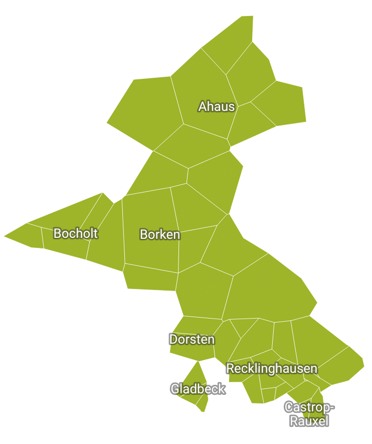 Einzugsgebiet Recklinghausen