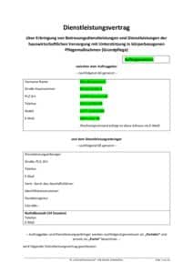 Dienstleistungsvertrag (Beispiel) thumbnail of Dienstleistungsvertrag (Beispiel)